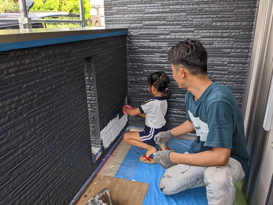 愛知県日進市　外壁塗装
