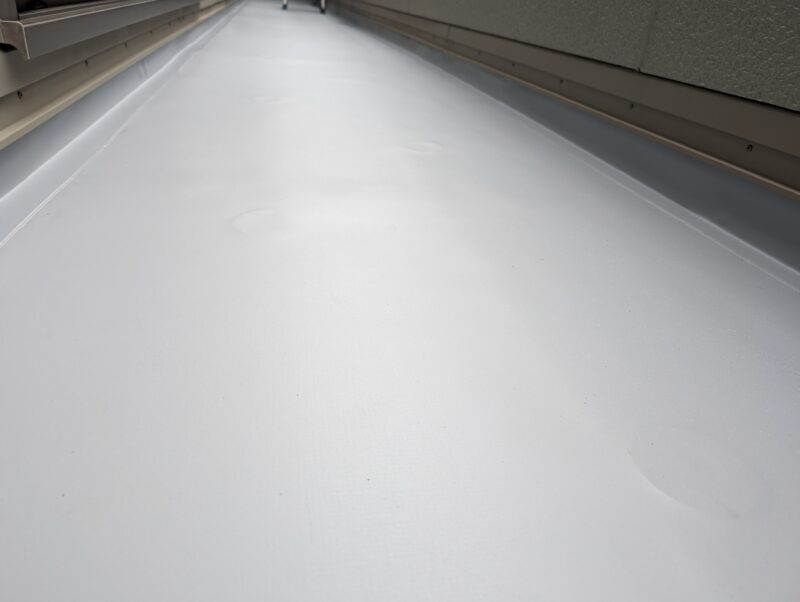 トヨタホームの塩ビシート防水改修