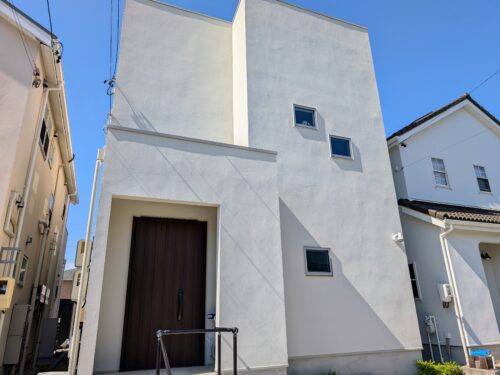 長久手市の外壁塗装後の住宅