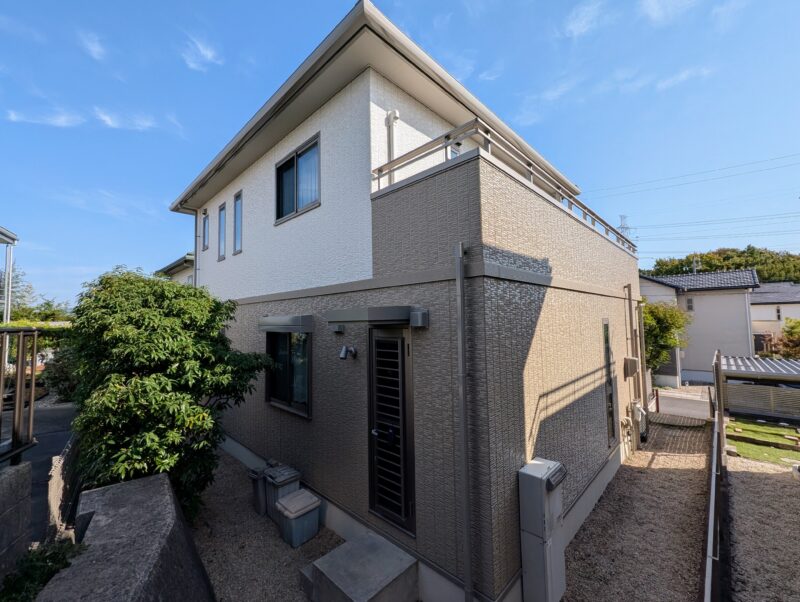 日進市トヨタホームの外壁塗装